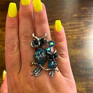 Unique but Cute Owl Ring
